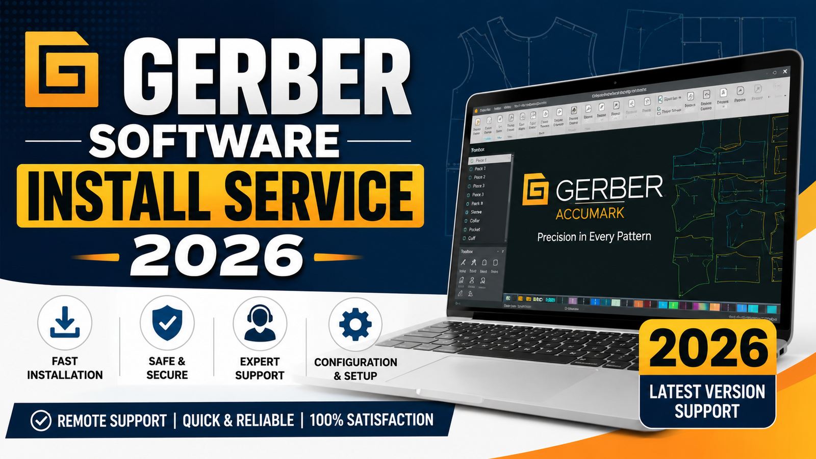 Gerber CAD Software Installation Service 2026